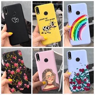 เคสโทรศัพท์มือถือแบบนิ่ม ลายดอกไม้ สีรุ้ง แฟชั่น สําหรับ Huawei P20 Lite P20 Lite ANE-LX2 ANE-LX2J Nova 3E