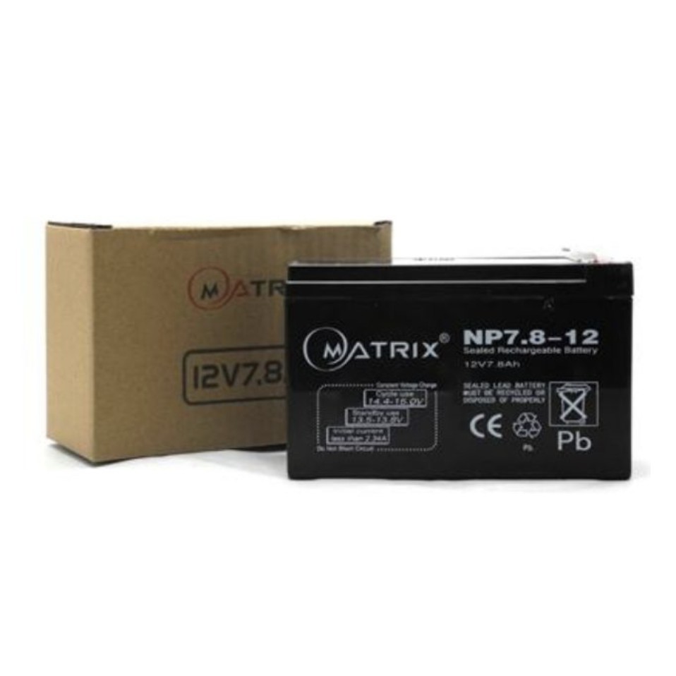 Matrix Battery UPS 12V 7.8A | Shopee Thailand