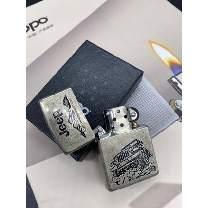 ไฟแช็ค-zippo-กันลมกันน้ำไฟแช็กน้ำมันก๊าด