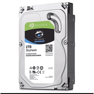 SEAGATE SKYHAWK 2TB SURVEILLANCE HDD 5900RPM CACHE 64MB SATA 3YRSModel : ST2000VX008_3Y