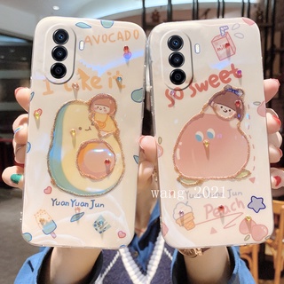 Ready Stock Phone Case เคส Huawei Nova Y70 Casing Rhinestone Cute Fruit Girl Cartoon Waterproof Soft Case Back Cover เคสโทรศัพท