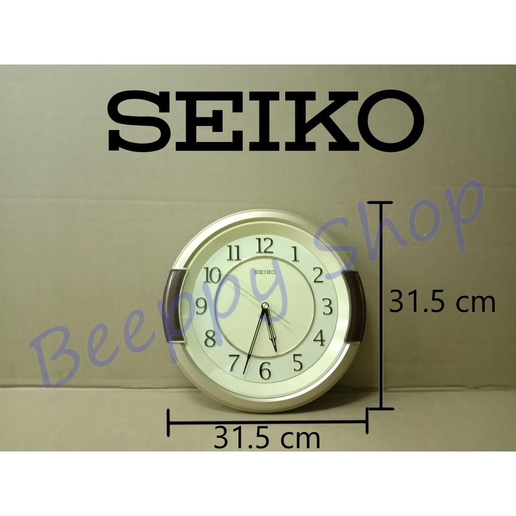 นาฬิกาแขวนผนัง-seiko-รุ่น-qxa27gt-นาฬิกาแขวนฝาผนัง-นาฬิกาติดผนัง-นาฬิกาประดับห้อง-ของแท้