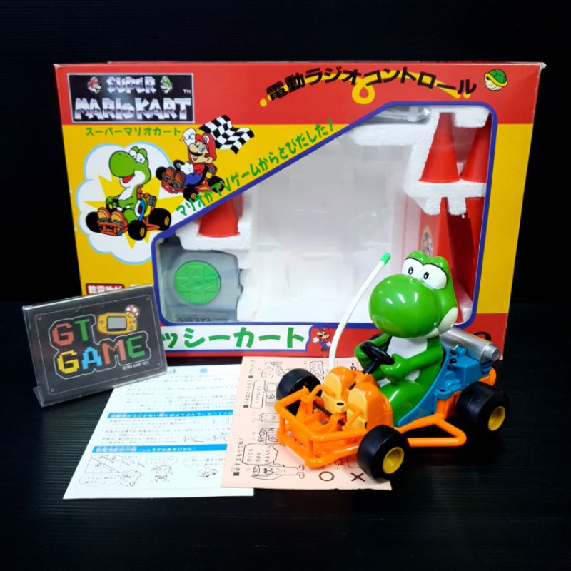 新素材新作 Mario Super NIKKO Kart ヨッシーカート (1985)🏎💨💚 Boxed スーパーマリオ