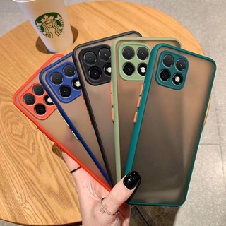 ขอบสีผิวด้าน Realme C21Y c25 c12 C20 C11 2021 c30 c30s realme 9i A76 เคสกันกระแทก ขอบนิ่มหลังแข็ง เคส C25Y ป้องกันกล้อง