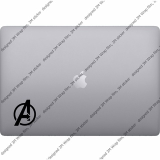 Avenger Logo สติ๊กเกอร์ 3M ลอกออกไม่มีคราบกาว  Removable 3M notebook labtop sticker, สติ๊กเกอร์ตกแต่ง โน๊ตบุ๊ค