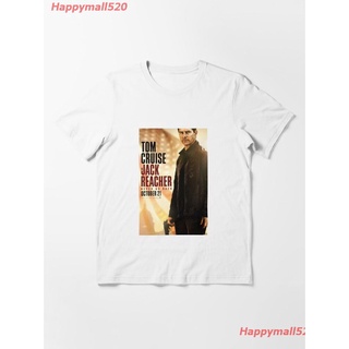  100%COTTONNew Tom - Jack Reacher Cruise Poster Essential T-Shirt เสื้อยืด ดพิมพ์ลาย เสื้อยืดผ้าฝ้าย คอกลม cotton ความนิ