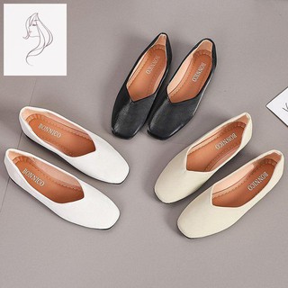 รองเท้าคนท้องเด็กหญิงเขียนราคาถูกที่สุด 35-43 หลา plus size women’s shoes 41 net