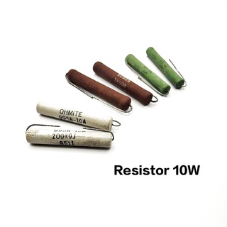 Resistor 10w  68R  220R(TR508-220-A)  200R OHMITE 995N-10A 200R0J ราคา 1ตัว