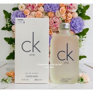 Ck one ( Calvin Klein ) ขายดีตลอดกาล❗️น้ำหอมแท้แบรนด์เนมเค้าเตอร์ห้าง❗️