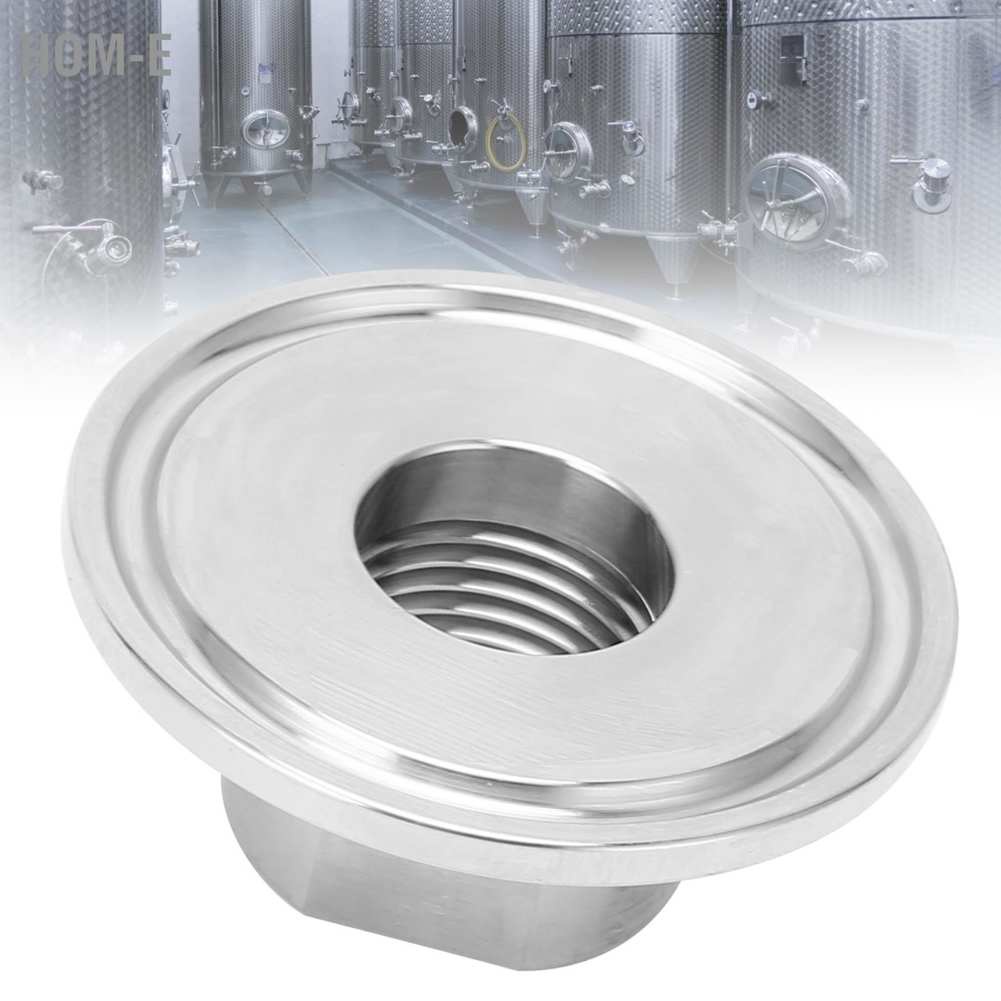 [พร้อมส่ง] 304 Stainless Steel HFS(R) 1.5in to 1/2in NPT Female Adapter ...