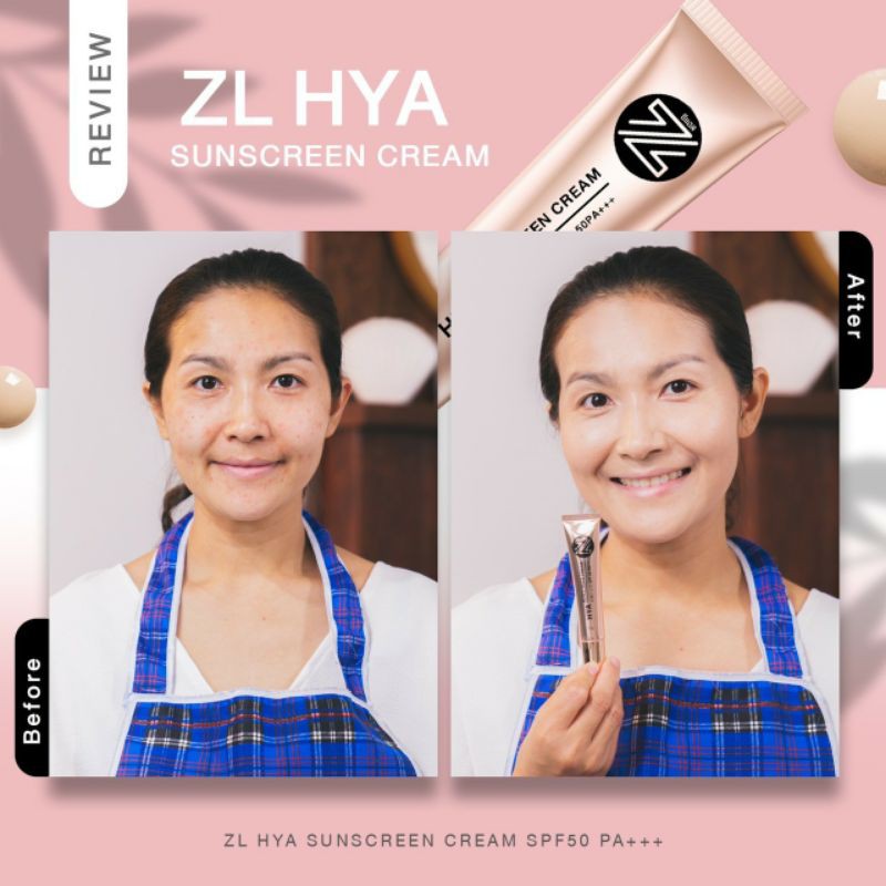 zlโฉมใหม่-zl-ครีมกันแดด-กันเเดดzl-แค่ทาตัวเดียว-บำรุง-กันแดด-cc-สวยครบในขั้นตอนเดียว