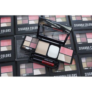 พาเลทแต่งหน้า Sivanna Colors Makeup Palette HF520 พาเลทเมคอัพ พาเลทแต่งหน้ามีครบทุกอย่าง