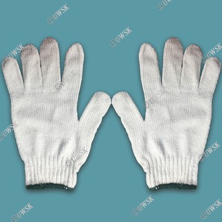 สินค้า GLVC0005 ถุงมือผ้าฝ้าย 5 ขีด (สั่ง>=10โหลละ 44บาท)