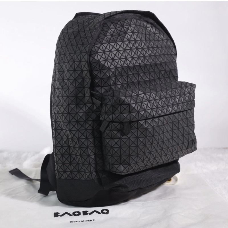 Like New Bao Bao Issey Miyake Daypack Backpack Signature Triangulated Shopee Thailand