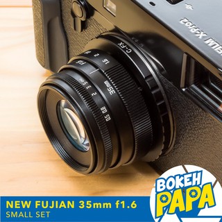 ภาพหน้าปกสินค้าNew Fujian 35mm F1.6 เลนส์มือหมุน ( เลนส์ หน้าชัดหลังเบลอ ) ( เลนส์ หลังละลาย ) ( 35 mm ) ที่เกี่ยวข้อง