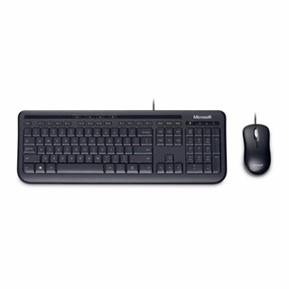 ภาพขนาดย่อของภาพหน้าปกสินค้าMICROSOFT KEYBOARD & MOUSE (คีย์บอร์ดและเม้าส์) DESKTOP 600 (APB-00021) จากร้าน jib_officialshop บน Shopee