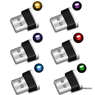 Folღ โคมไฟ Led อินเตอร์เฟส Usb สําหรับตกแต่งภายในรถยนต์