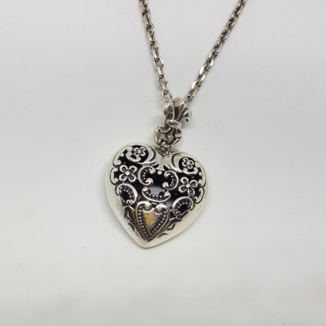 จี้ห้อยคอ-สไตล์-chorme-hearts-เงินแท้-925-sterling-silver