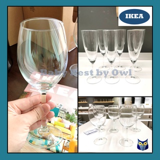 IKEA *พร้อมส่ง* แก้วไวน์ แก้วแชมเปญ ไวน์แดง ไวน์ขาว wine glass