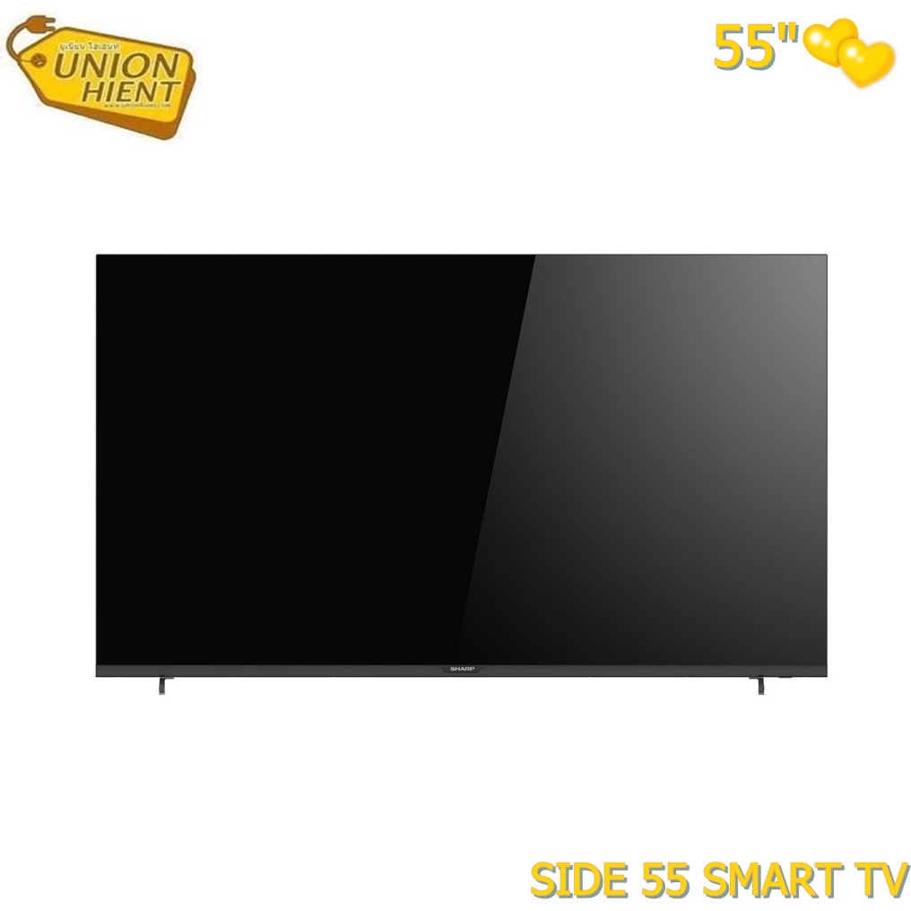 รูปภาพของSHARP AQUOS 4K Smart TV UHD ขนาด 55 นิ้ว รุ่น 4T-C55CJ2X (รองรับ Netflix,Youtube)ลองเช็คราคา