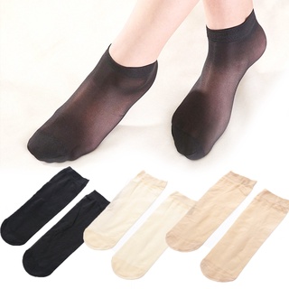 สินค้า ถุงเท้าข้อสั้น ผ้ากํามะหยี่ แบบบาง ระบายอากาศได้ดี สำหรับผู้หญิง 1 คู่