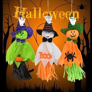 ภาพหน้าปกสินค้าHalloween Party Ghost Pendant Halloween Bar Decor Scarecrow Decoration Supplies ที่เกี่ยวข้อง