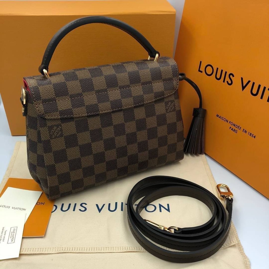 louisvuitton-croisette-damier-grade-vip-size-25cm-อุปกรณ์-full-box-set