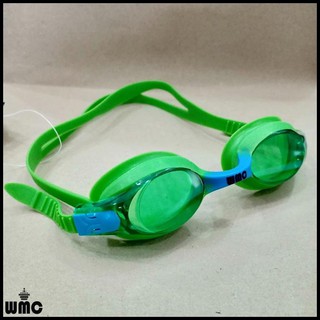 OK108 !! ลด 80% !! แว่นตาว่ายน้ำ เด็ก กันน้ำ กันหมอก กันยูวี ซิลิโคน อย่างดี แว่นว่ายน้ำ  รุ่น WS4-7GA103 GR