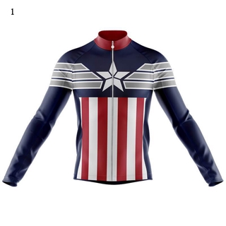 MARVEL Cbox 21 Ss เสื้อกีฬาแขนยาวแบบแห้งเร็วสําหรับขี่จักรยาน Mtb