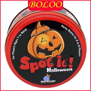 （วันฮาโลวีน)Card Game Spot It Potte  เกมกระดาน 2 ถึง 8 ผู้เล่น สําหรับครอบครัว คลาสสิก จับคู่เกม แฟนคลับ ของเล่น
