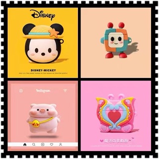 【Case Home】เคสหูฟัง แบบนิ่ม ลายการ์ตูนหมีคุกกี้ และเกมคอนโซล สําหรับ Disney F6