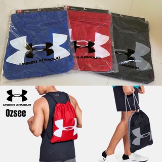 กระเป๋ากีฬา UNDER ARMOUR Ozsee Sackpackแท้💯% กระเป๋าผ้าหูรูด กระเป๋าสะพายหลัง  กระเป๋าใส่อุปกรณ์กีฬา