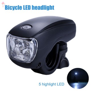 สินค้า LL ไฟฉาย 5 LED กันน้ำ สำหรับติดรถจักรยาน