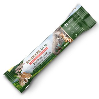 ภาพหน้าปกสินค้าRandolph BTW herbal treats for herbivores สเน็คบำรุงสุขภาพสำหรับสัตว์กินพืช  30 g. ซึ่งคุณอาจชอบราคาและรีวิวของสินค้านี้