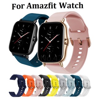 สินค้า Amazfit GTS Strap / Amazfit GTR 2 / 2e / Amazfit bip u / Amazfit GTR / Garmin venu / venu sq / Garmin vivoactive 3 / Garmin 245 / Huawei GT2 pro / honor magic watch 2 / Huawei Watch GT2 46mm / huawei gt 2e / GT2 pro Soft Silicone Replacement Band Strap