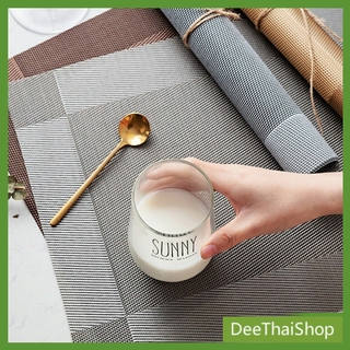 Deethai แผ่นรองจาน แผ่นกันน้ำ กันความร้อน ป้องกันการลื่นและอุณหภูมิสูง ของใช้ในครัว Insulation pads