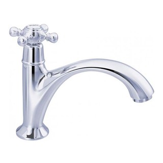 ก๊อกอ่างล้างหน้า ก๊อกอ่างล้างหน้าเดี่ยว KARAT SW10-50 สีโครม ก๊อกน้ำ ห้องน้ำ BASIN FAUCET KARAT SW10-50