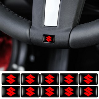 COD 10 ชิ้น 3D Suzuki สัญลักษณ์สติกเกอร์รถรูปลอก
