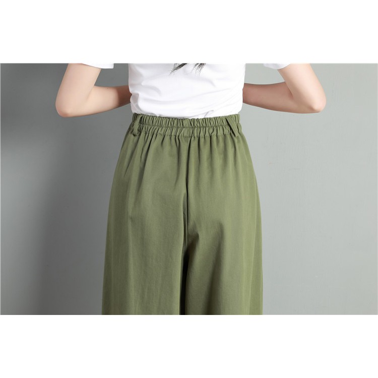 ภาพสินค้า*025*พร้อมส่ง​ กางเกง กางเกงผู้หญิง กางเกงแฟชั่น กางเกงขายาว กางเกงสไตล์เกาหลี กางเกงผ้าลินิน กางเกงเอวสูง025 จากร้าน janet.789 บน Shopee ภาพที่ 5
