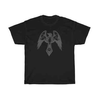 พร้อมส่ง เสื้อยืดคอกลม แขนสั้น ผ้าฝ้าย 100% พิมพ์ลาย Norse Raven Viking หลากสี แฟชั่นฤดูร้อน สําหรับผู้ชายS-5XL