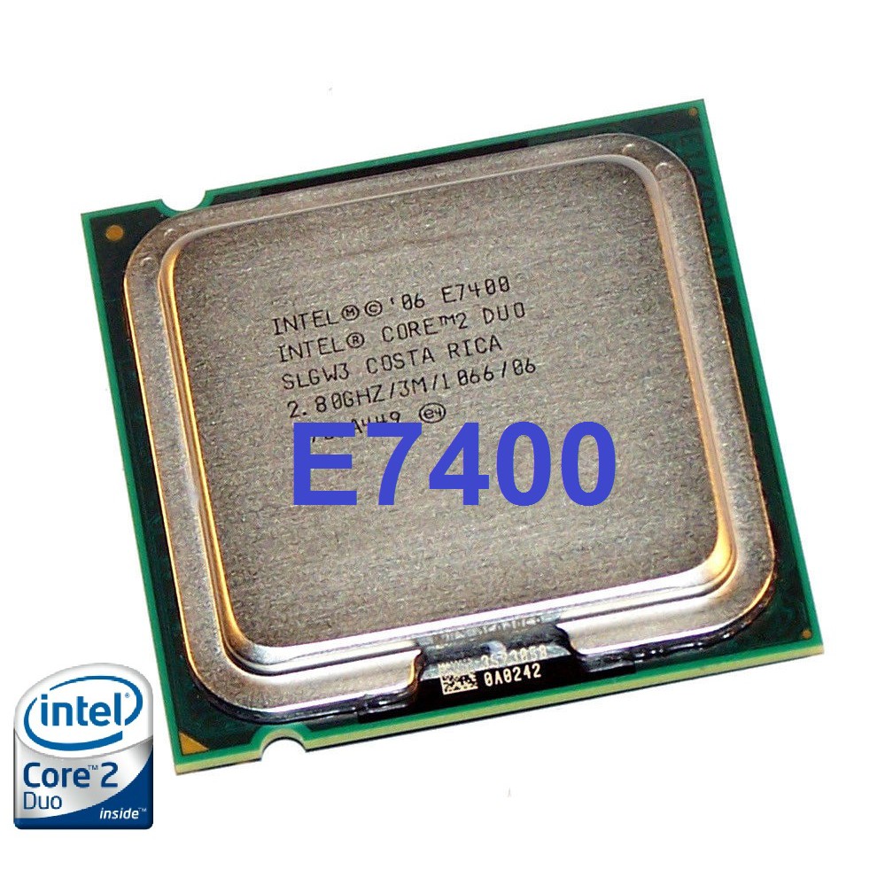 E7400 Intel Core 2 Duo E7400 2.8GHz 1066MHz LGA 775/Socket | Shopee ...