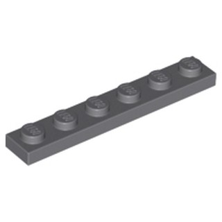 Lego part (ชิ้นส่วนเลโก้) No.3666  Plate 1 x 6