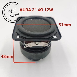 ★YWY Audio★AURAลำโพง 2 นิ้ว 4Ω12w เครื่องเสียงรถยนต์เต็มรูปแบบ ลำโพงเต็มช่วง ลำโพงขนาด 2 นิ้ว★A40