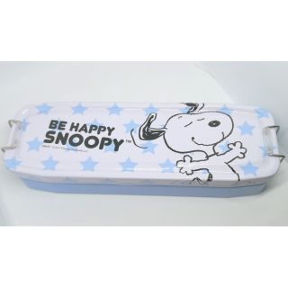 กล่องดินสอเหล็กแบบ 2 ชั้น Snoopy ลายลิขสิทธิ์แท้ PEANUTS
