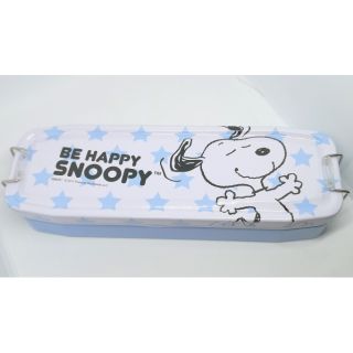 กล่องดินสอเหล็กแบบ 2 ชั้น Snoopy ลายลิขสิทธิ์แท้ PEANUTS