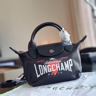 กระเป๋า LONGCHAMP LE PLIAGE CUIR TOP HANDLE BAG XS