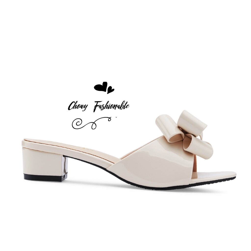 รองเท้าแตะ-ไซส์-31-42-ไซส์เล็ก-ไซส์ใหญ่-low-heel-sandal-kr1064