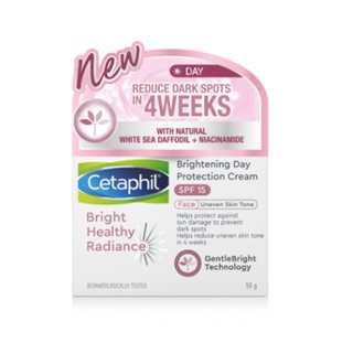 Exp.01/01/2023 Cetaphil Bright Healthy Radiance Brightening Day Protection Cream with SPF 15 50g