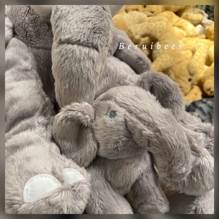 ภาพขนาดย่อของภาพหน้าปกสินค้าตุ๊กตาช้าง แม่ช้างลูกช้าง IKEA จากร้าน beruibeer บน Shopee