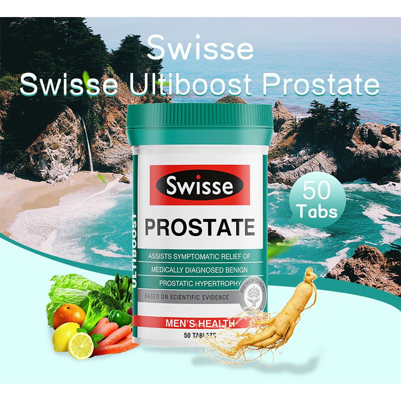 ภาพสินค้าSwisse Ultiboost Prostate 50 Tablets อาหารเสริมบำรุงต่อมลูกหมาก จากร้าน eucerinthiiland บน Shopee ภาพที่ 5